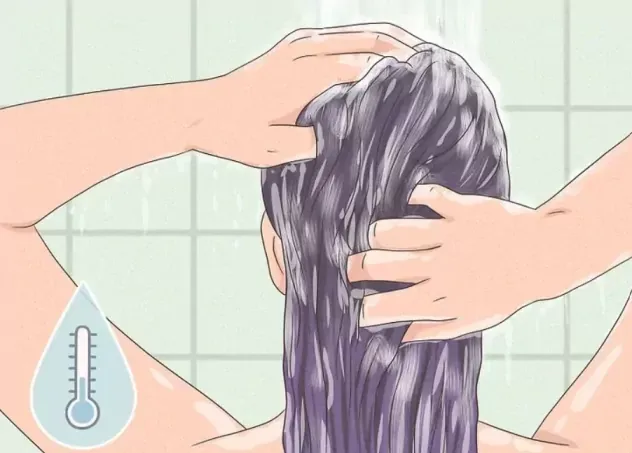 Po kondicionovani vlasy dôkladne opláchnite