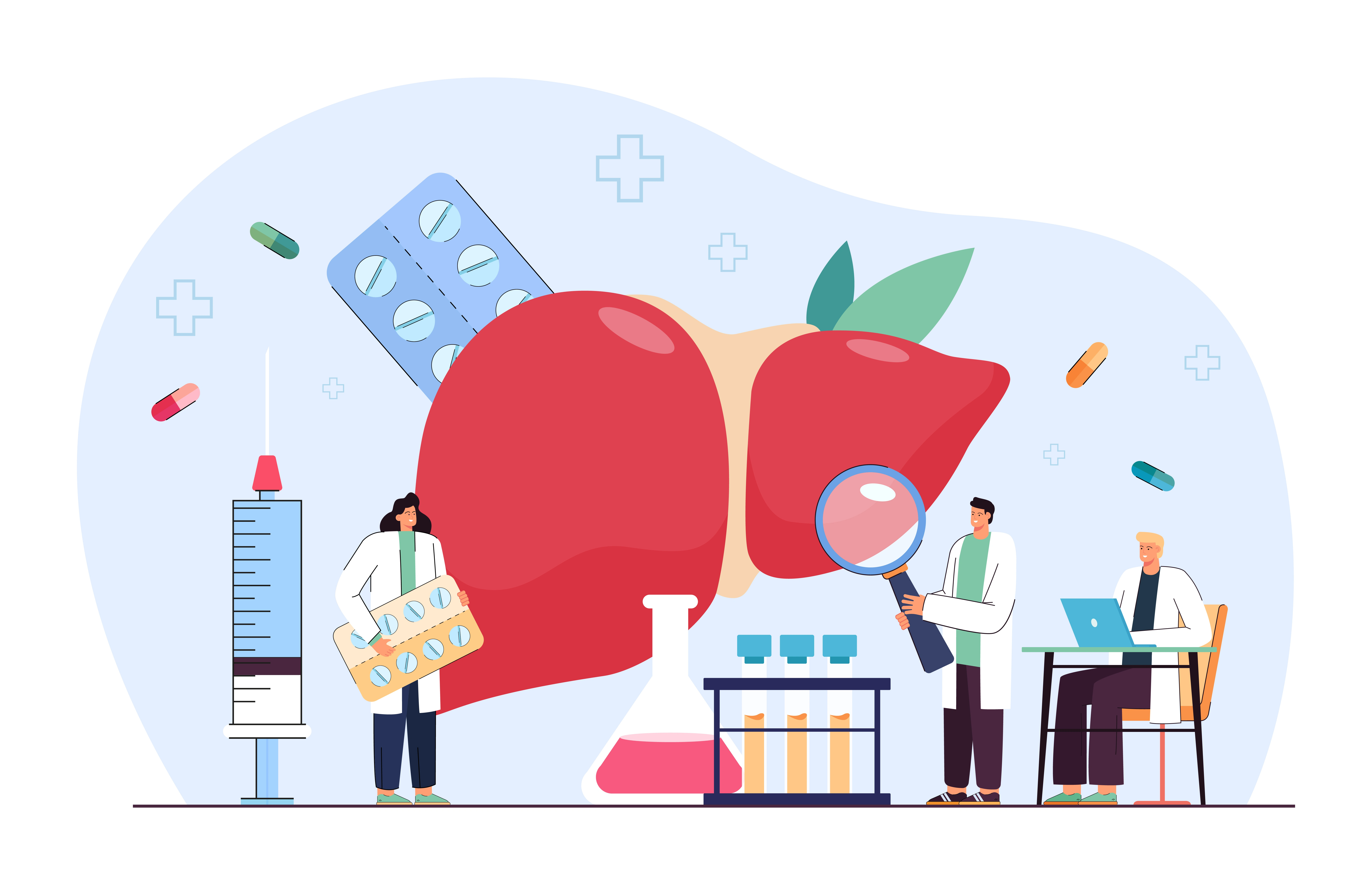 Ako sa lieči akútna hepatitída A?