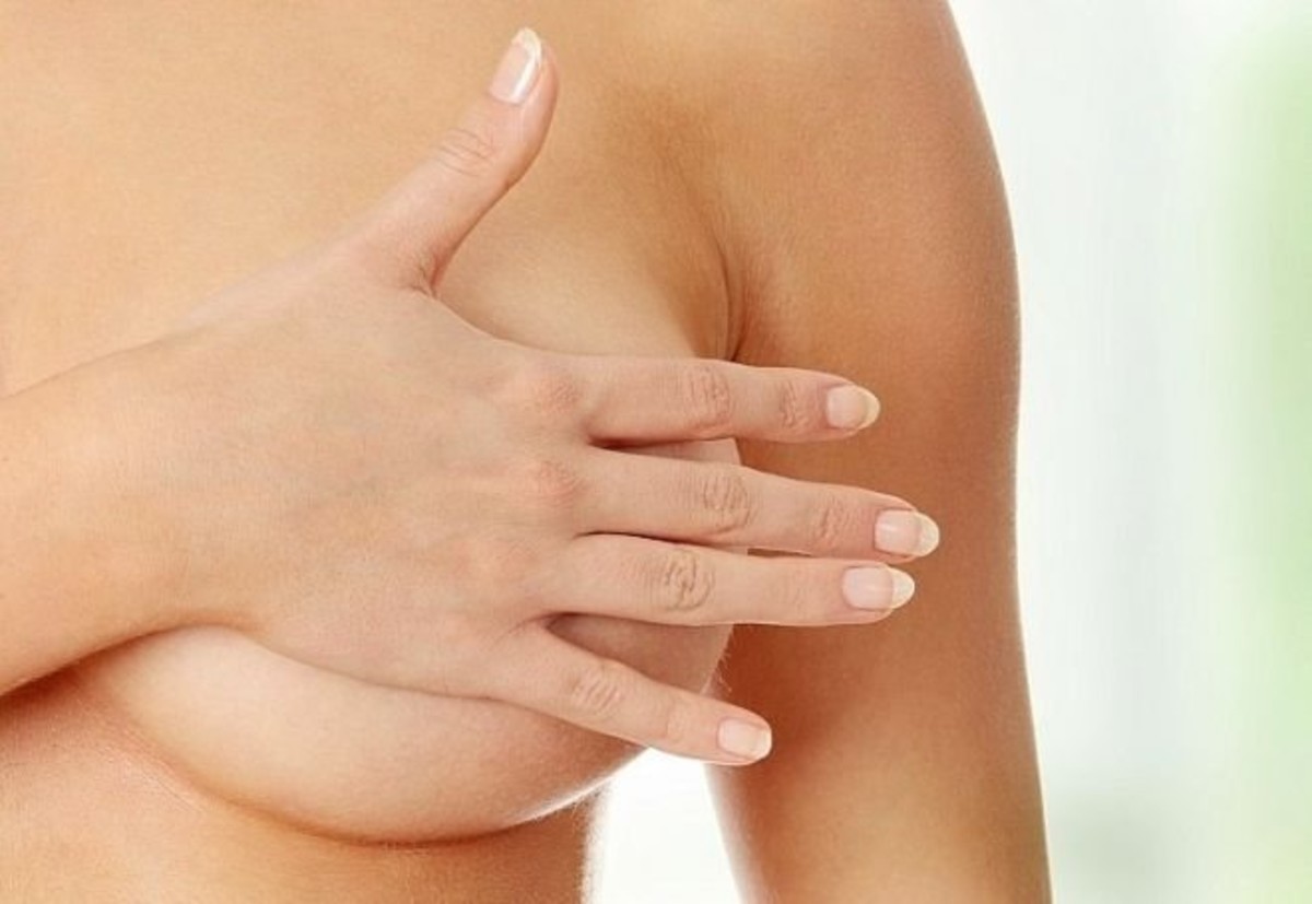 Skontrolujte pokožku na prsníku