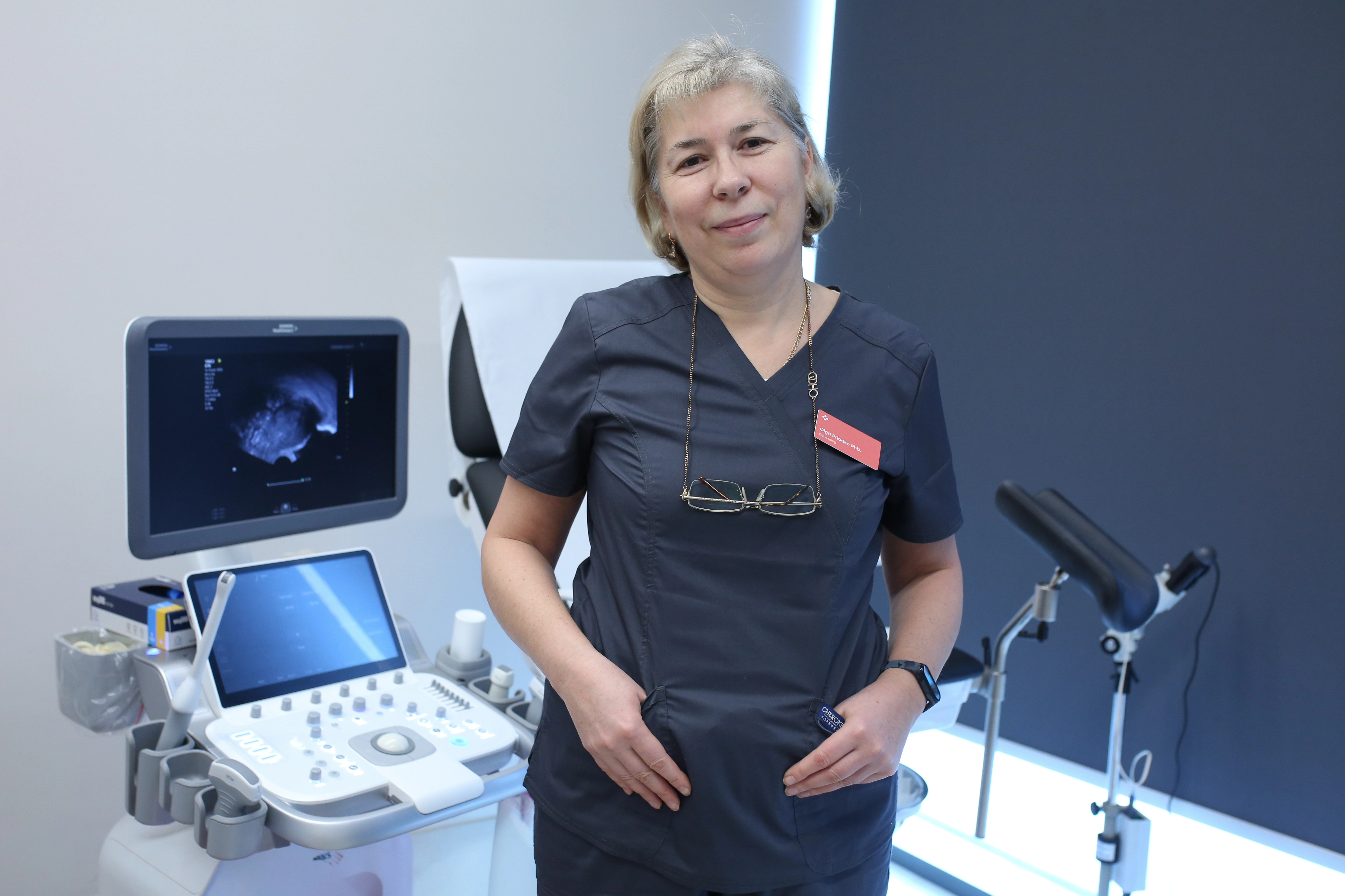 Olga Priadko — lekár oddelenia gynekológie v Doktorpro