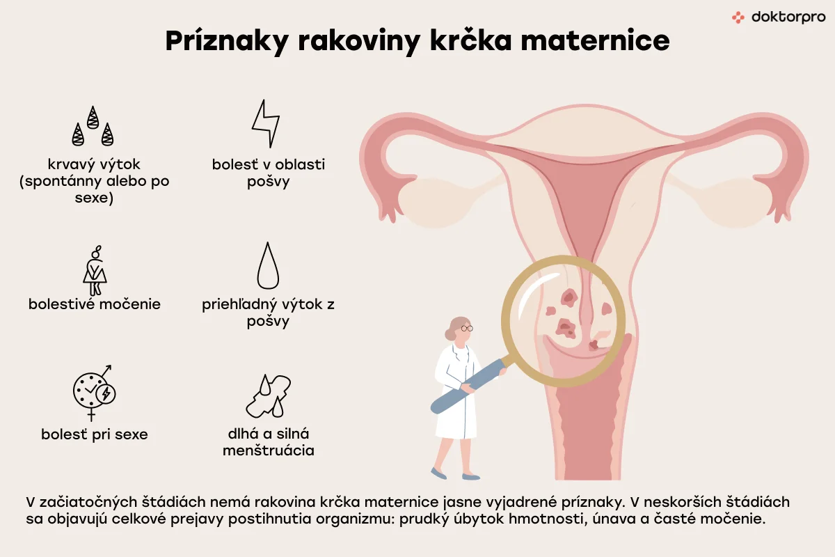 Príznaky rakoviny krčka maternice