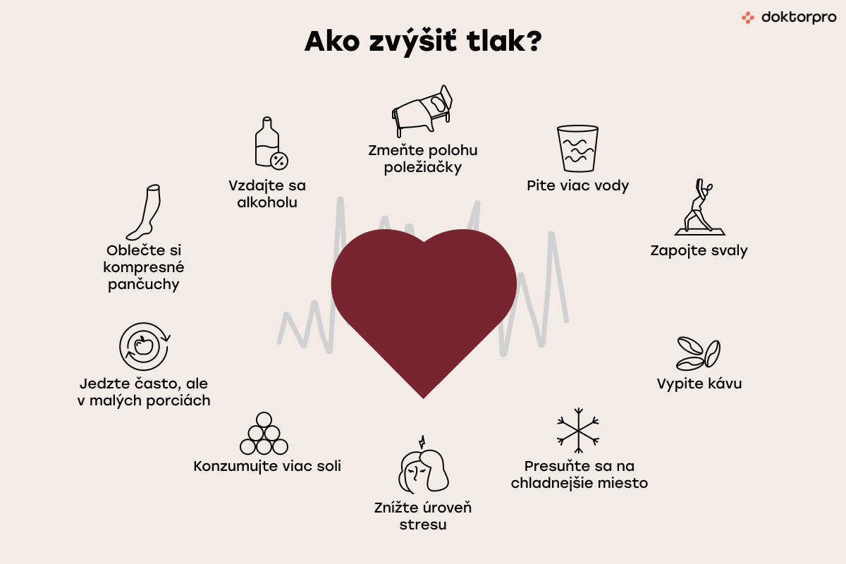 Ako zvýšiť tlak?