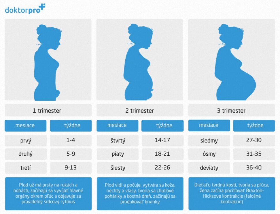 Príznaky Tehotenstva V Jednotlivých Týždňoch — Blog Medicínskeho Centra ...