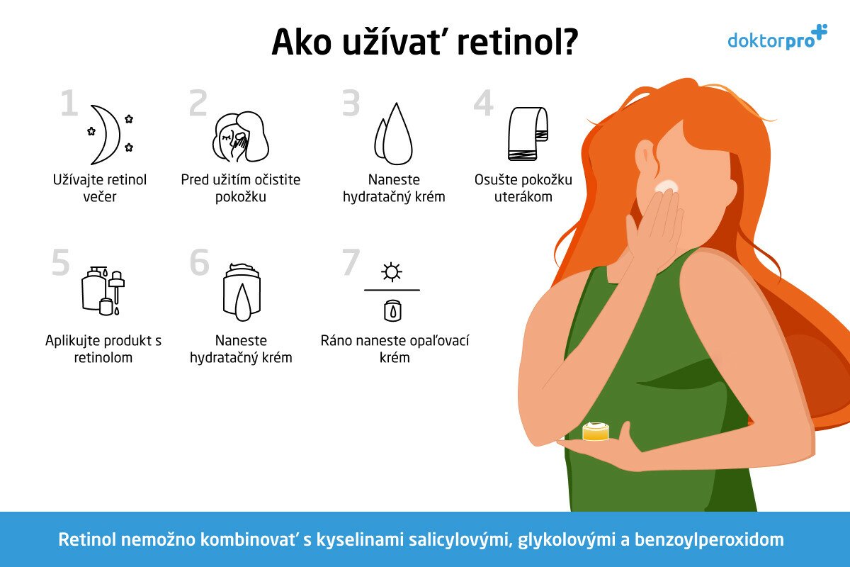Ako užívať retinol?